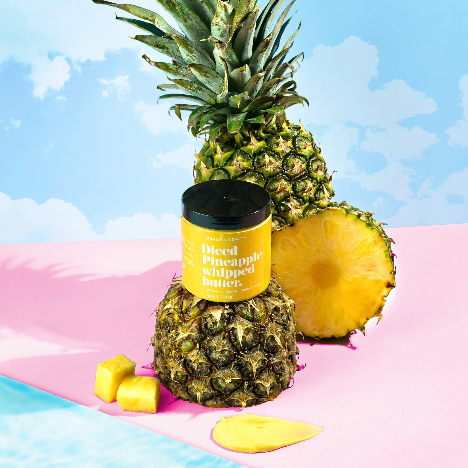 Diced Pineapple Whipped Body butter